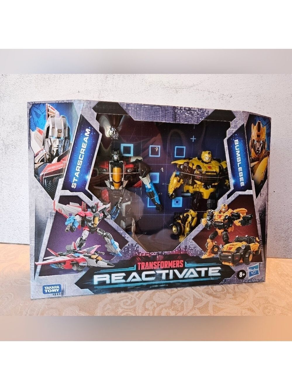 Transformers Reactivate 6" Figure Deluxe Class 2-Pack Starscream & Bumblebee NIB